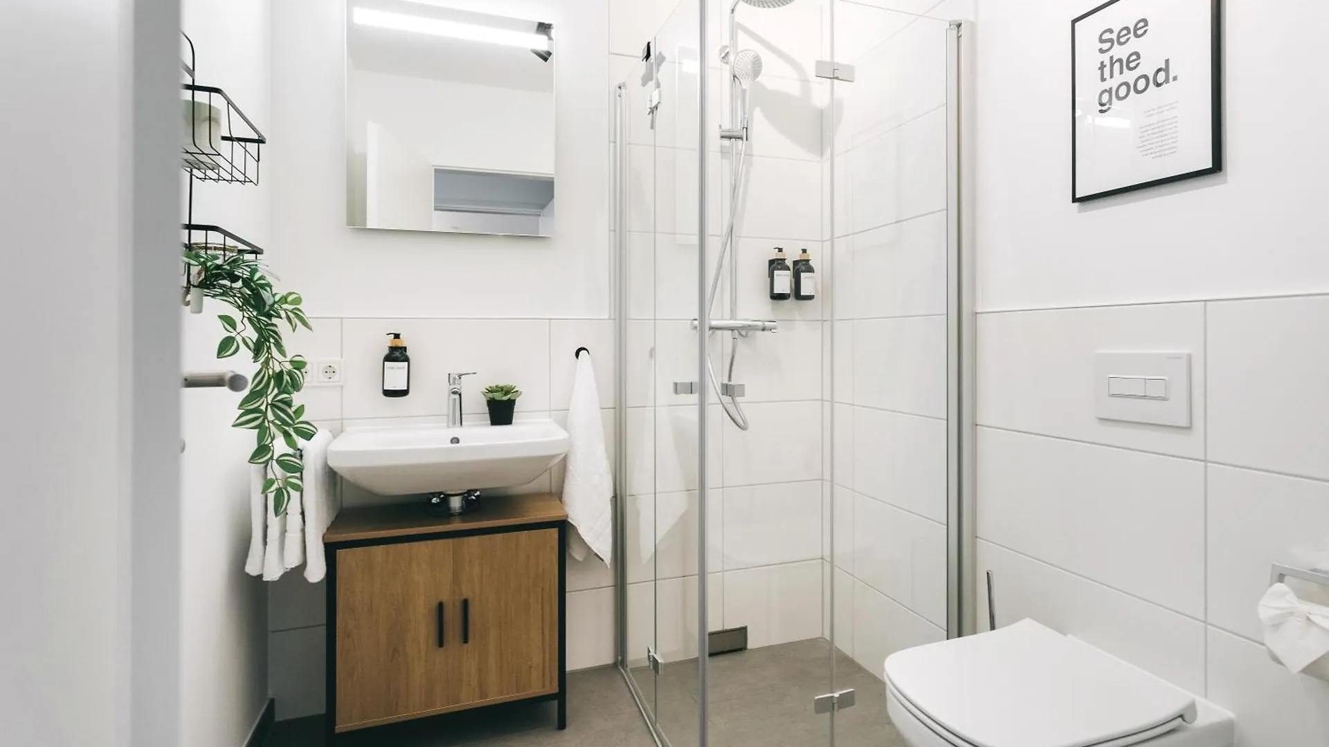 Apartament Oasis Appart - Wohnen In Dresden - Netflix - Tiefgarage - Dachterrasse